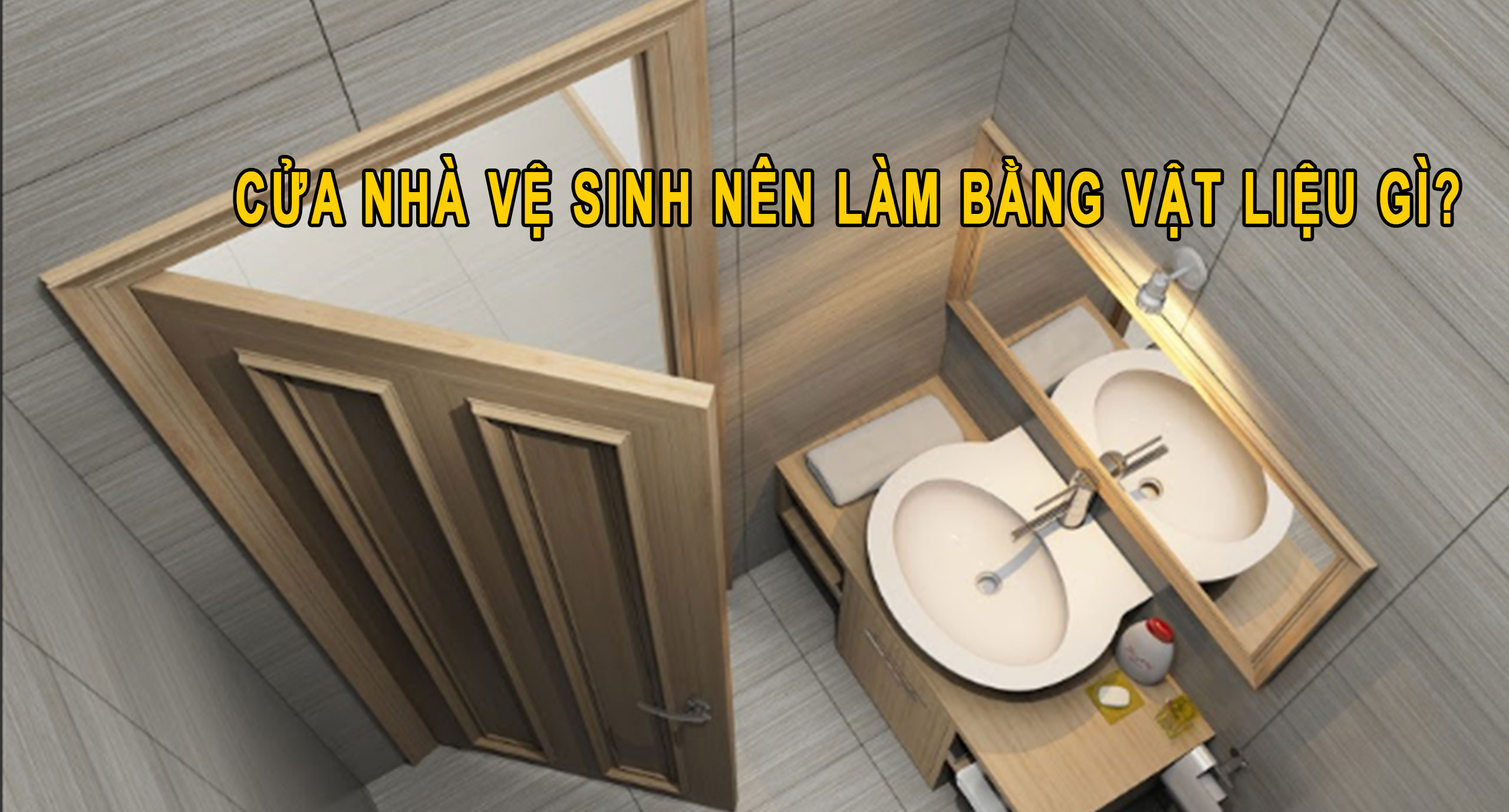 cửa nhà vệ sinh