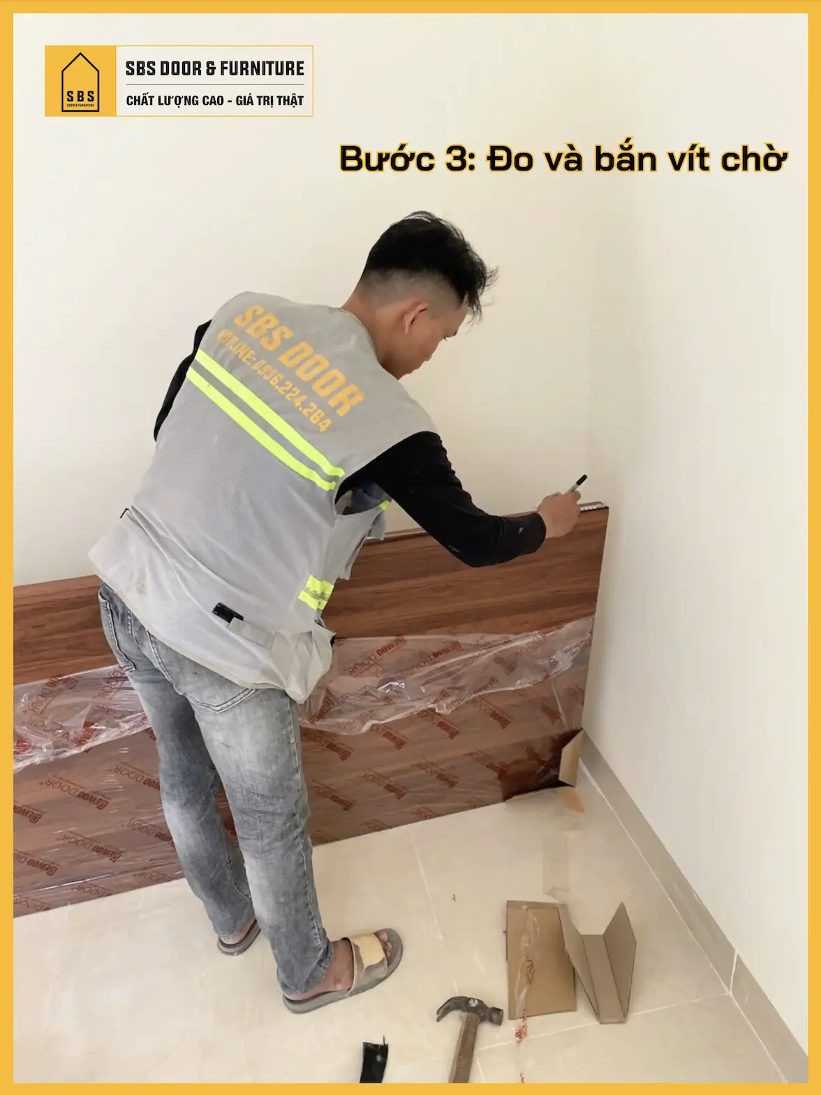 Đo và bắn vít chờ