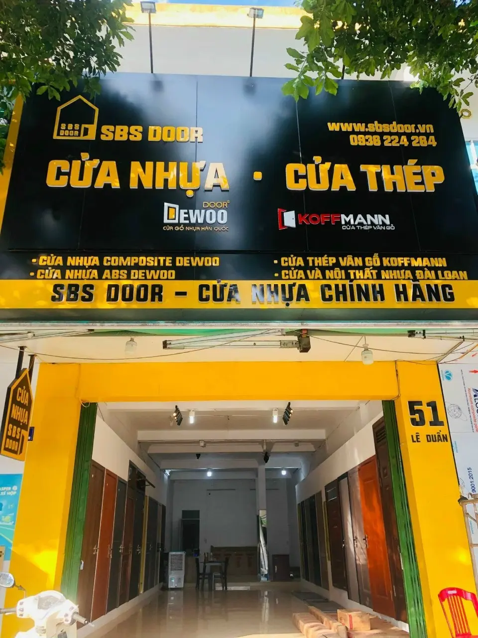 Cửa hàng SBS DOOR tại Quảng trị