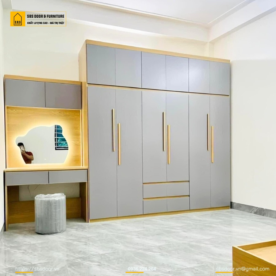 Mẫu bàn trang điểm nhựa cao cấp