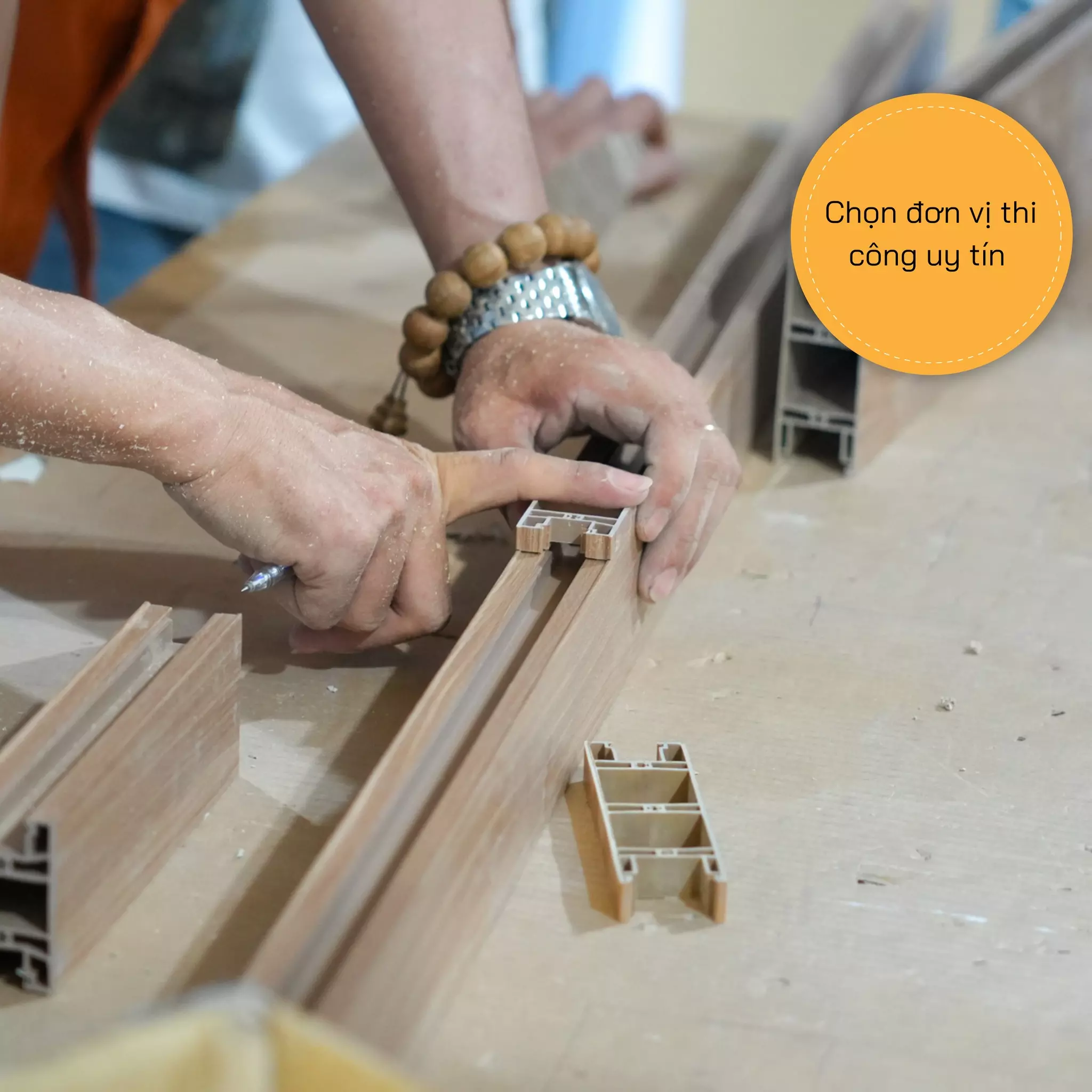 đơn vị thi công cửa nhựa giả gỗ 2 cánh uy tín