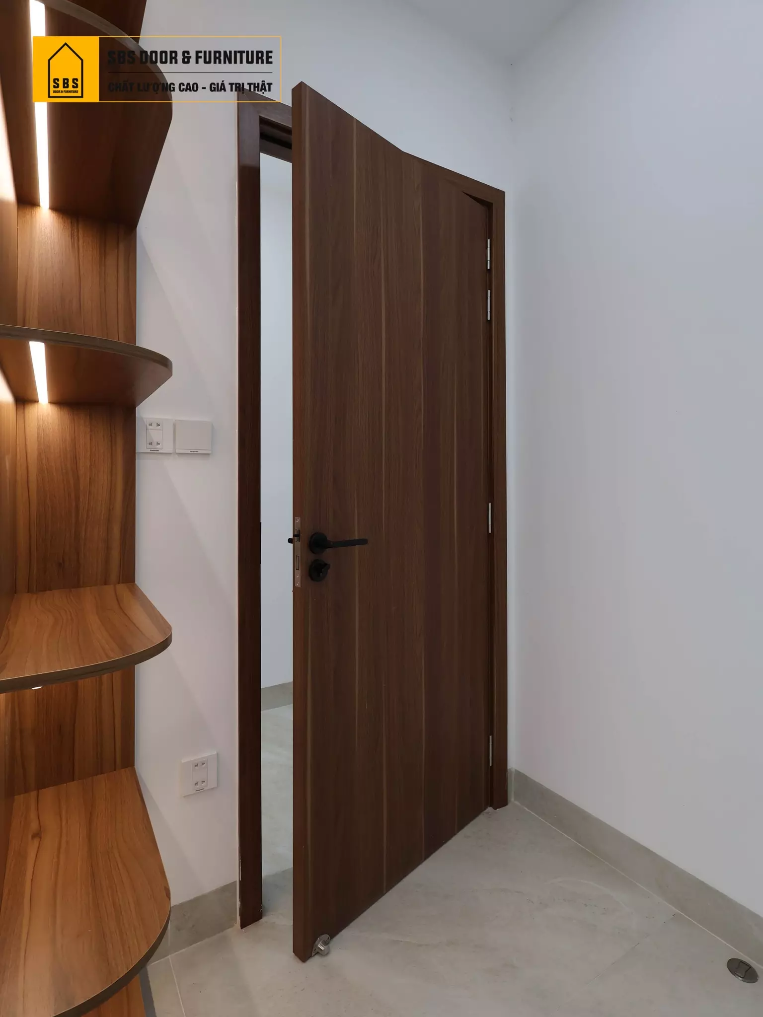 Cửa nhựa phòng ngủ đa dạng màu sắc, kiểu dáng