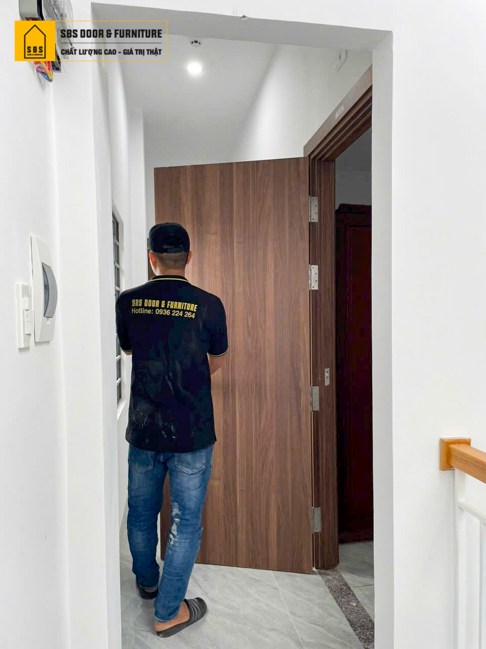 SBS DOOR thi công lắp đặt nội thất nhựa căn hộ cho thuê và bàn giao đến khách hàng