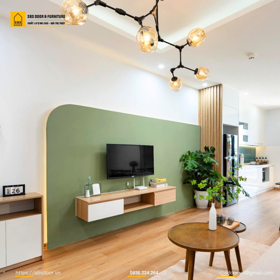 mẫu nội thất nhựa phòng khách chung cư hiện đại 