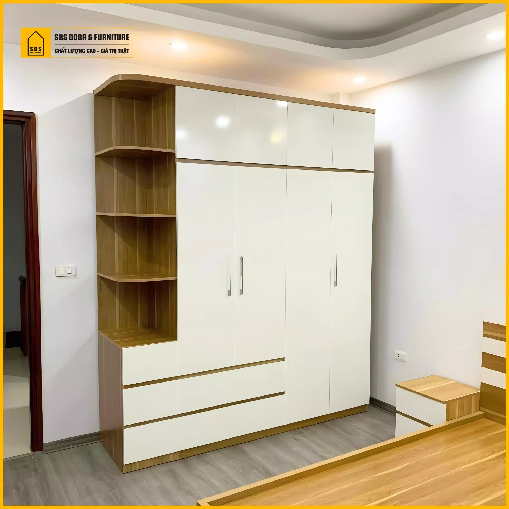 Báo giá thi công tủ quần áo nhựa Harmony 