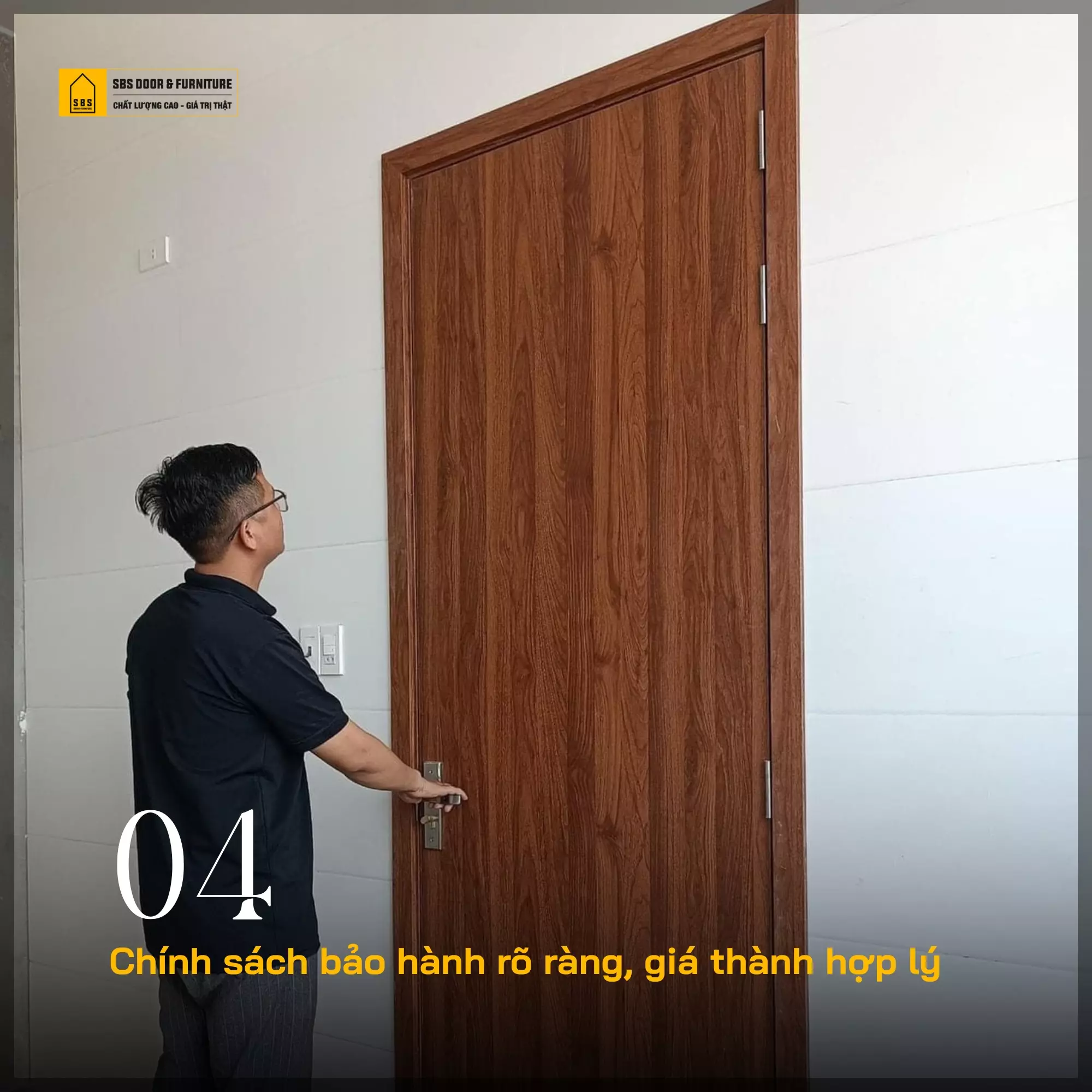 SBS DOOR thi công cửa chống cháy chất lượng 