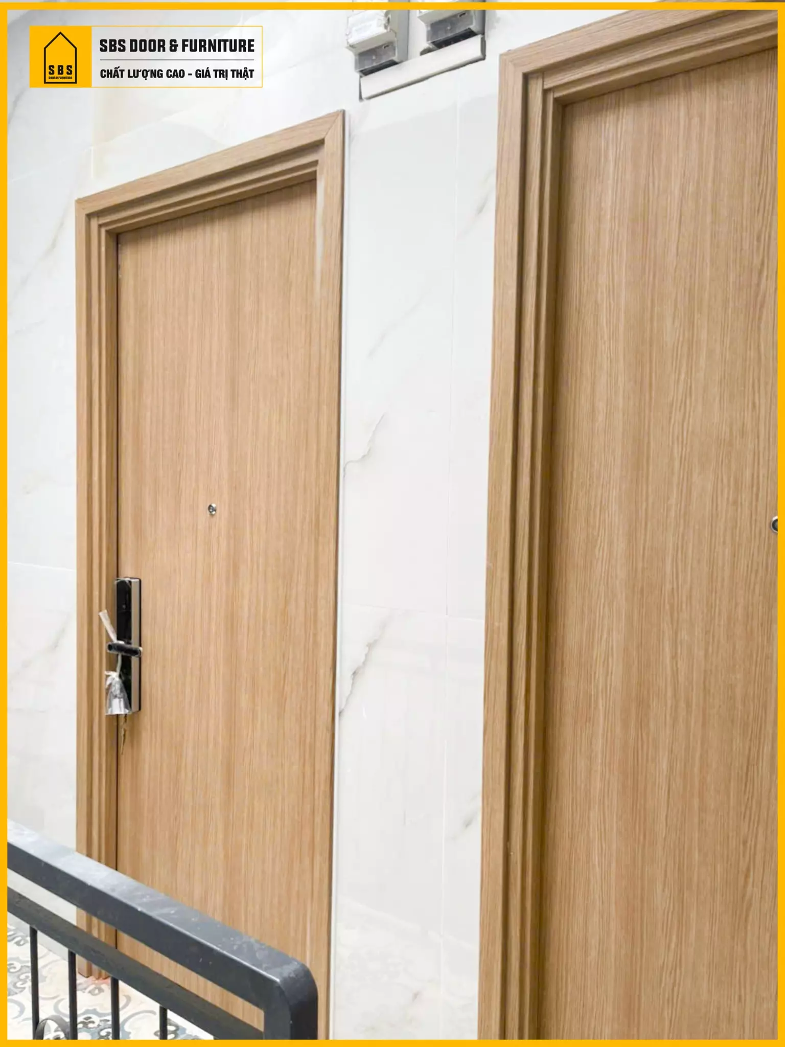 Cửa nhựa Đài Loan cho chung cư