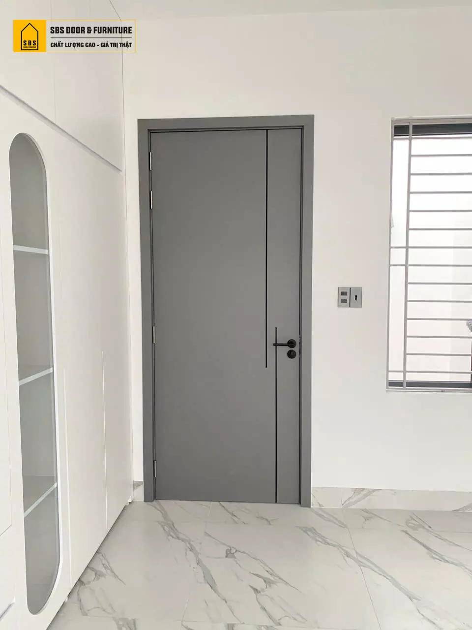 Cửa thép chống cháy 1 cánh trơn