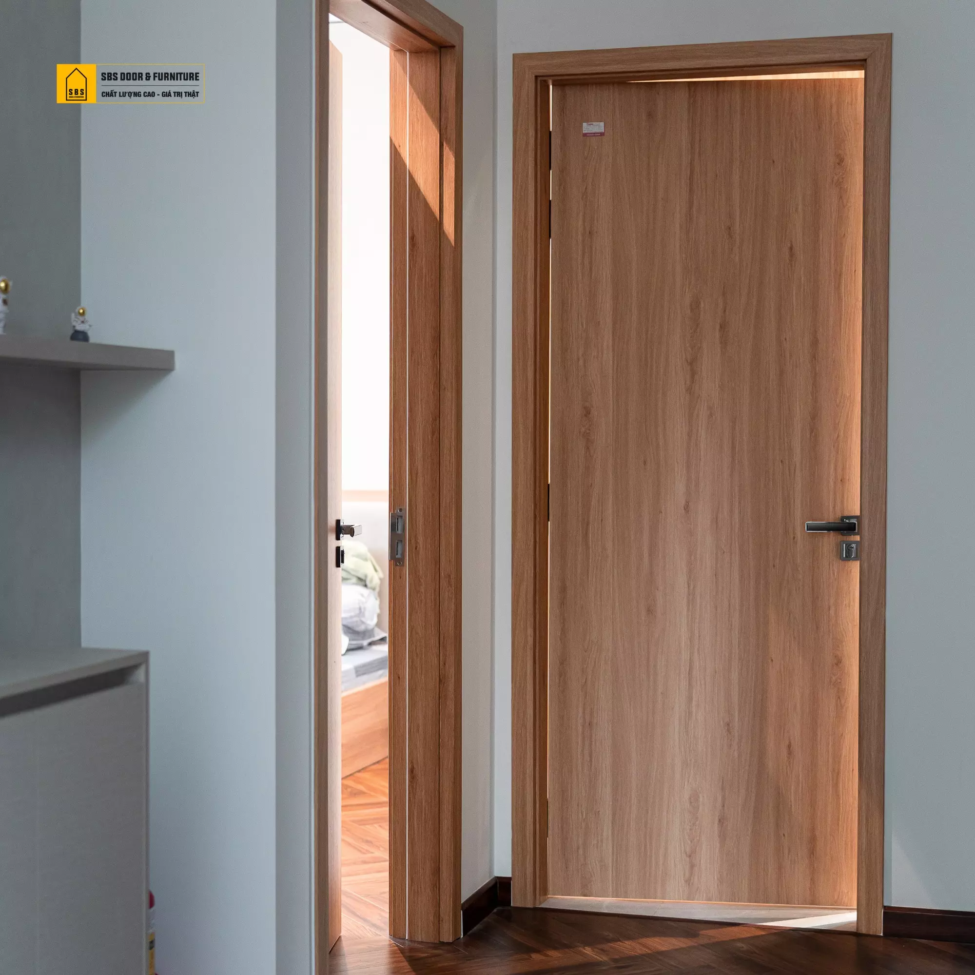 Cửa nhựa Composite hầu như không bị phai màu trong nhiều năm 