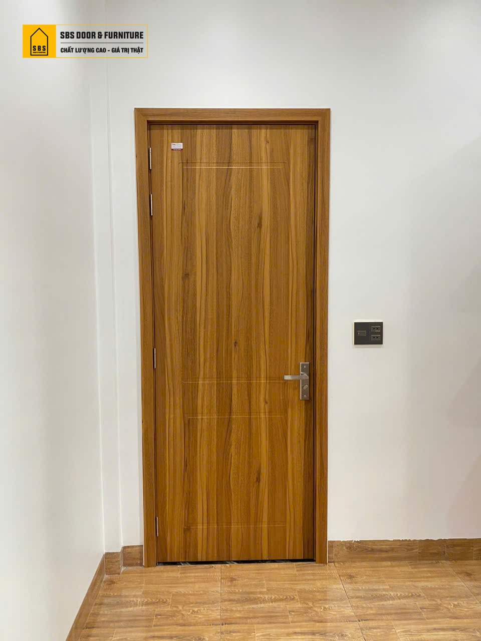 Thiết kế cửa đơn sắc hiện đại, phù hợp phong cách Minimalism